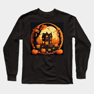 The Haunted House Long Sleeve T-Shirt